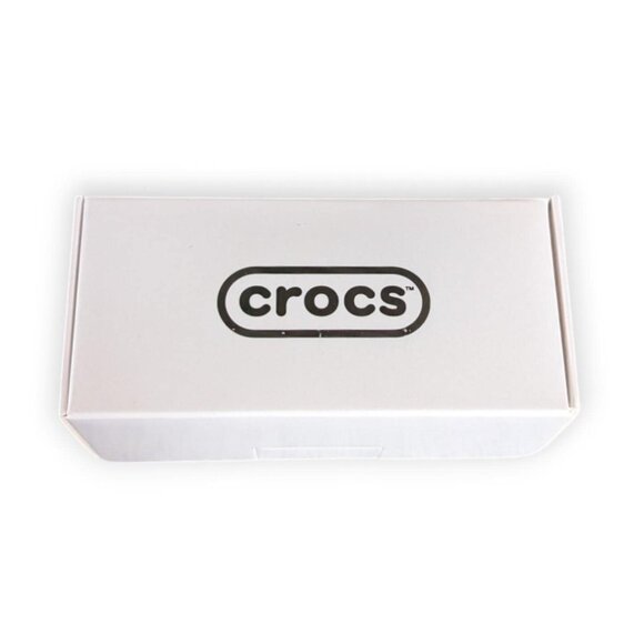 McDonalds Canada Happy Meal Mini Crocs Keychain/Backpack Hanger White Rare - Picture 8 of 9